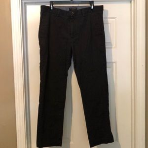 Black chinos